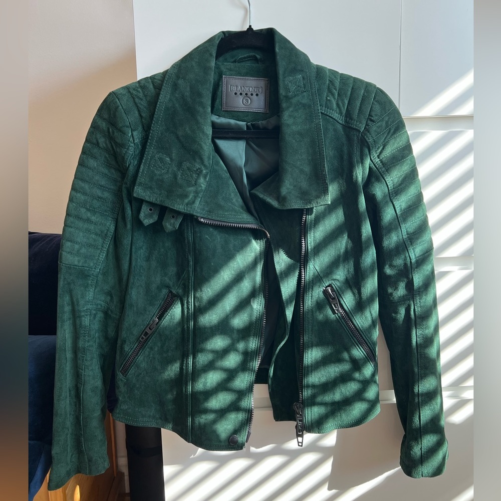 SOLD - BlankNYC Suede Moto Jacket